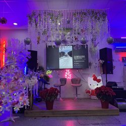 Karaoke stage