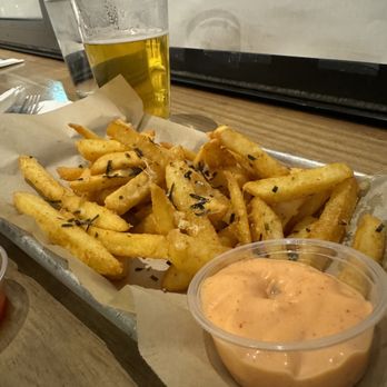 Humble Potato - Shichimi Garlic Parmesan Fries - New American Near Me - Los Angeles, California Humble Potato - Shichimi Garlic Parmesan Fries - New American Near Me - Los Angeles, California