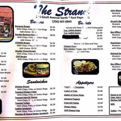 The Strand - The Strand menu - Feb 25, 2017