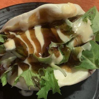 Ichitaru Ramen - plated chasu PORK BUN - Ramen Near Me - Carlsbad, California Ichitaru Ramen - plated chasu PORK BUN - Ramen Near Me - Carlsbad, California