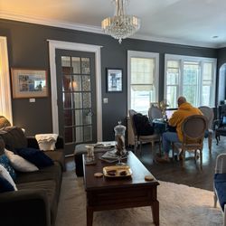 The Blue Mystique Inn - Living Room where we relaxed