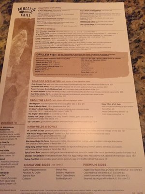 Menu photo 4 Bonefish Grill Westminster, CO