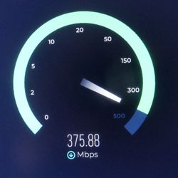 Spectrum - Fast connection speed .. that was 2 years ago, now I get almost 500!