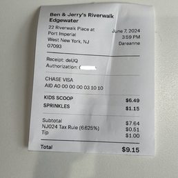 No reason why a kids cup with sprinkles should cost 8.15!