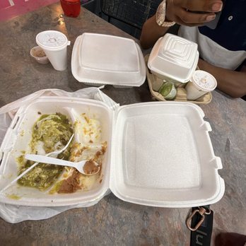 Las Cazuelas Mexican Restaurant - The to go plated they wanted to eat off of and never even got chips or drinks - Mexican Near Me - Austin, Texas Las Cazuelas Mexican Restaurant - The to go plated they wanted to eat off of and never even got chips or drinks - Mexican Near Me - Austin, Texas