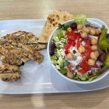 Greek City Cafe - Grilled chicken and Greek salad - Greek Near Me - Clearwater, Florida