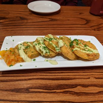 Miss Shirley's Cafe, Roland Park - Fried green tomatoes. Surprisingly meh. - American Near Me - Baltimore, Maryland Miss Shirley's Cafe, Roland Park - Fried green tomatoes. Surprisingly meh. - American Near Me - Baltimore, Maryland