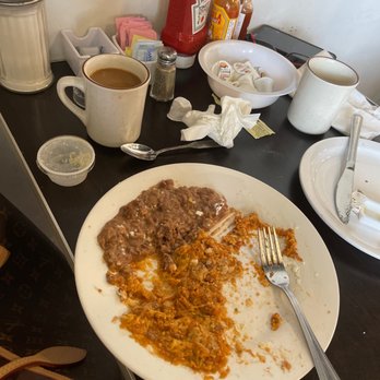 Mandys Cafe - Chilaquiles plate and coffee - Breakfast & Brunch Near Me - Bakersfield, California Mandys Cafe - Chilaquiles plate and coffee - Breakfast & Brunch Near Me - Bakersfield, California