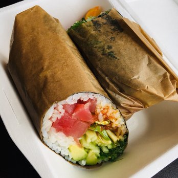 AA Poke - Tuna Sushi Burrito - Japanese Near Me - Fort Wayne, Indiana