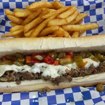 Pappa Geno's - Cheesesteak with peppers - Sandwiches Near Me - Houston, Texas