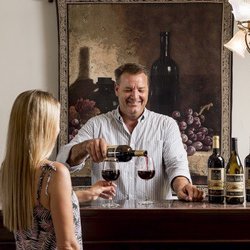 A Stone's Throw Winery - The wine maker was charming