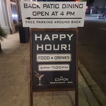 The Edmon - Happy hour and free parking - Cocktail Bars Near Me - Los Angeles, California
