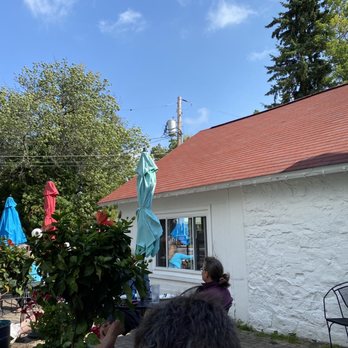 Chef's Hat - Outdoor eating area - New American Near Me - Ephraim, Wisconsin
