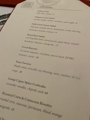 Menu photo 4 Glass House Tavern New York, NY Menu photo 4 Glass House Tavern New York, NY