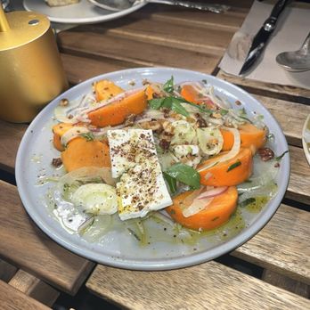 Shukette - Persimmon Salad | Instagram: GaoGirlsGrubbin - Middle Eastern Near Me - New York, New York Shukette - Persimmon Salad | Instagram: GaoGirlsGrubbin - Middle Eastern Near Me - New York, New York