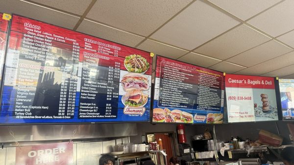 Menu photo 1 Caesar's Bagels & Deli Hamilton Township, NJ Menu photo 1 Caesar's Bagels & Deli Hamilton Township, NJ