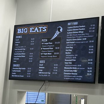 Big Air Trampoline Park - Food menu - Trampoline Parks Near Me - Auburn, Washington Big Air Trampoline Park - Food menu - Trampoline Parks Near Me - Auburn, Washington