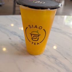 Siao Tea - Small Peach mango fruit tea with mango jellies