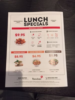 Menu photo 6 Bonchon San Mateo San Mateo, CA Menu photo 6 Bonchon San Mateo San Mateo, CA