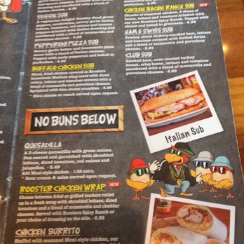Roosters - Menu - Chicken Wings Near Me - Huntington, West Virginia Roosters - Menu - Chicken Wings Near Me - Huntington, West Virginia