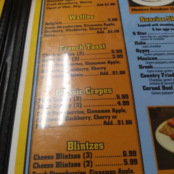 Joe's Cafe - Menu - Breakfast & Brunch Near Me - St. Joseph, Michigan