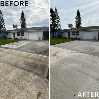 Open Sea Pressure Washing - Before and after driveway - Pressure Washers Near Me Open Sea Pressure Washing - Before and after driveway - Pressure Washers Near Me