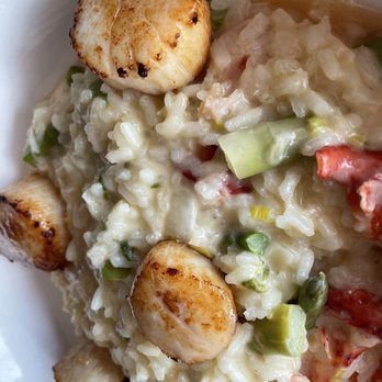 Seaport Grille - Scallop risotto with lobster - Seafood Near Me - Gloucester, Massachusetts