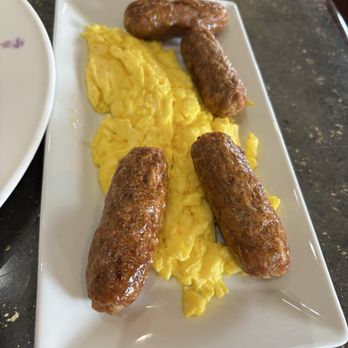 Chit Chat Diner - Turkey sausage with eggs. - Diners Near Me - Hackensack, New Jersey Chit Chat Diner - Turkey sausage with eggs. - Diners Near Me - Hackensack, New Jersey