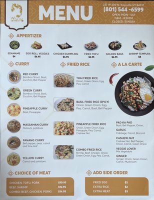 Menu photo 3 Thai Chef Kaysville, UT