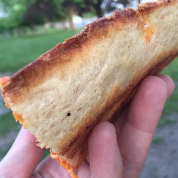 PJ's Pizza - The backside of the end crust. - Pizza Near Me - Albany, New York