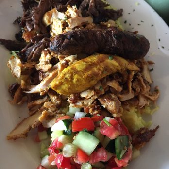 Eli's Jerusalem Grill - The beef was great along with the cucumber tomato salad. - Falafel Near Me - Birmingham, Alabama