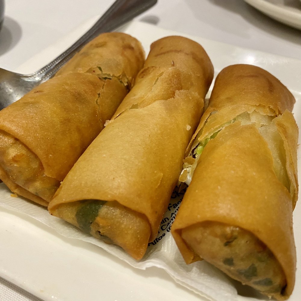 Chef Chu's - 03.27.22 Vegetable Spring Roll (3) $8.95 - Chinese Near Me - Los Altos, California Chef Chu's - 03.27.22 Vegetable Spring Roll (3) $8.95 - Chinese Near Me - Los Altos, California