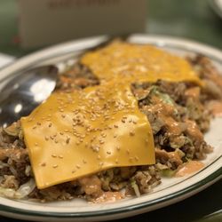 Cheeseburger Fried Rice