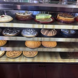 Pie counter. Pie counter.