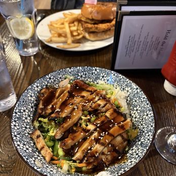 Skipper Chowder House - Chicken Teriyaki Rice Bowl - Seafood Near Me - South Yarmouth, Massachusetts Skipper Chowder House - Chicken Teriyaki Rice Bowl - Seafood Near Me - South Yarmouth, Massachusetts