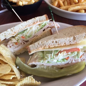 Bullard's American Cafe - So fresh and tasty! Rueben's Other Sister... fresh turkey, coleslaw, Swiss and Russian dressing on pillow soft rye bread!  Fantastic - Cafes Near Me - Warminster, Pennsylvania