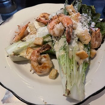 Nittis Italian Restaurant in Hell's Kitchen - Grilled Caesar Salad Dinner with shrimp - awful - Italian Near Me - New York, New York Nittis Italian Restaurant in Hell's Kitchen - Grilled Caesar Salad Dinner with shrimp - awful - Italian Near Me - New York, New York