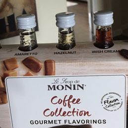 Miniature syrups, $9.99.