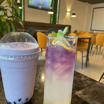 Jubilee Cafe - Taro Boba and lavander ale - Desserts Near Me - Carrollton, Texas Jubilee Cafe - Taro Boba and lavander ale - Desserts Near Me - Carrollton, Texas