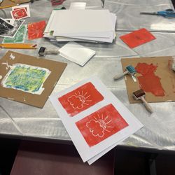 Scott Candler Library - Print making cards