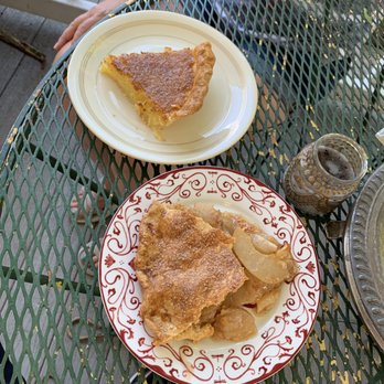 Texas Harvest Pie Company - Lemon chess pie and apple pear pie. - Desserts Near Me - Keller, Texas