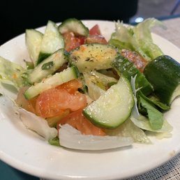 Salad that came with the shish kafta Salad that came with the shish kafta