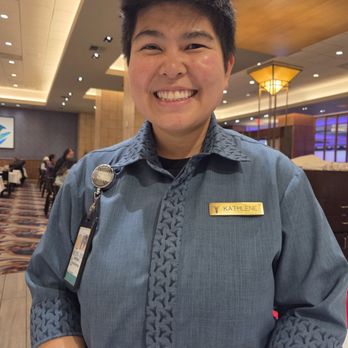Serrano Buffet - Our favorite friendly speedy waitress Kathleen!) - Buffets Near Me - Highland, California