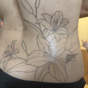 Ganga Tattoo Studio - Excuse my shedding hair. (Shading wasn't done yet) - Tattoo Near Me - West Hollywood, California Ganga Tattoo Studio - Excuse my shedding hair. (Shading wasn't done yet) - Tattoo Near Me - West Hollywood, California