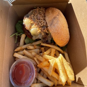 Box Kitchen - Box burger & fries - Food Stands Near Me - San Francisco, California Box Kitchen - Box burger & fries - Food Stands Near Me - San Francisco, California