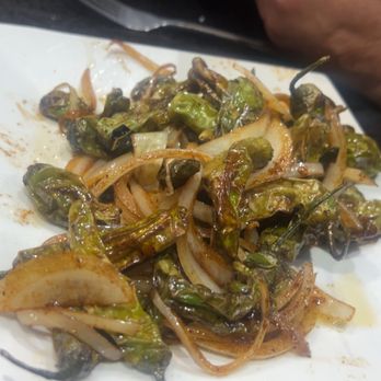 Sushi Axiom - Oh em gee I want these every day  Shishito Peppers for all things good get them :) - Sushi Bars Near Me - North Richland Hills, Texas