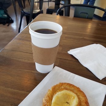 East Coffee - Americano and yummy Cheese Danish perfect combo!! - Coffee & Tea Near Me - Temecula, California East Coffee - Americano and yummy Cheese Danish perfect combo!! - Coffee & Tea Near Me - Temecula, California