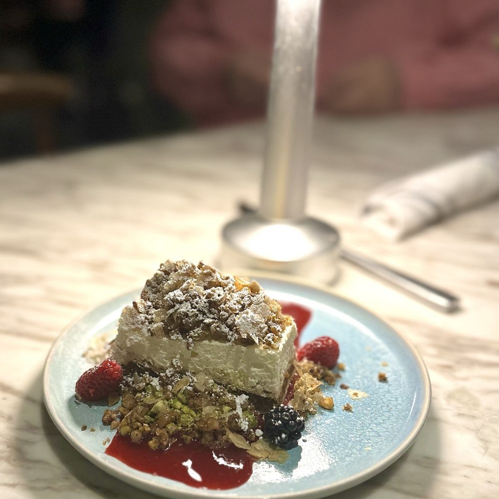 Quince Riverside - Baklava Cheesecake - Desserts Near Me - Fort Worth, Texas Quince Riverside - Baklava Cheesecake - Desserts Near Me - Fort Worth, Texas