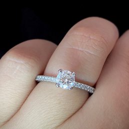 The setting and diamond from Dariusz