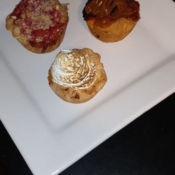 Tiny Pies - Meyer Lemon Meringue, Strawberry Rhubarb, Texas Two Step (with CBD caramel) - Desserts Near Me - Austin, Texas Tiny Pies - Meyer Lemon Meringue, Strawberry Rhubarb, Texas Two Step (with CBD caramel) - Desserts Near Me - Austin, Texas